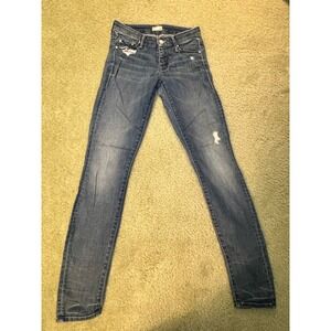 Women's MOTHER  the Looker Graffiti Girl Jeans size 25